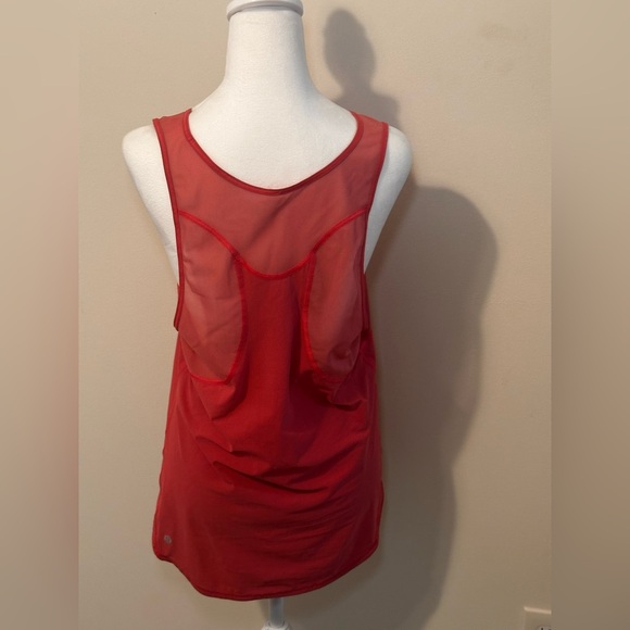 Lululemon Sculpt Pink Lightweight Stretch Tank Top Size 10 - Picture 5 of 6